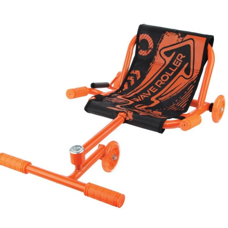 Children's Three-wheeled Go-kart Retractable Twisty Car Foot-pedal Silent Shock-Absorbing Car Outdoor Sports Swing Car