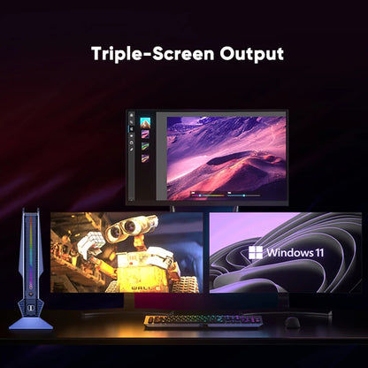 Topton Gaming Mini PC NVIDIA RTX 4070 4060 8G Intel I9 13900HX 12900H I7 12700H Windows 11 Desktop Tower Gamer Computer WiFi6