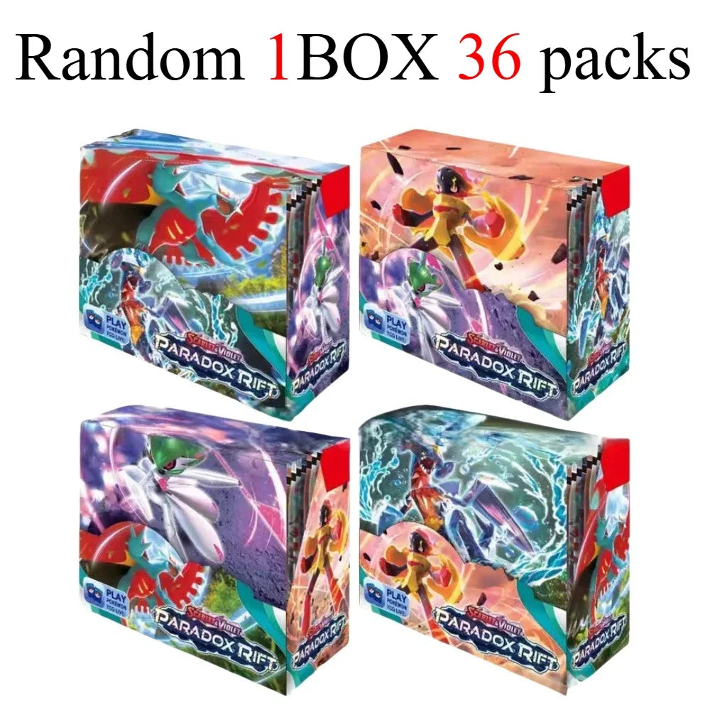 new model English 36 Packs Pokémon TCG: Scarlet & Violet Etsncelles Evoving Skies 151 BATTLE Flames Booster Box Battle  Card
