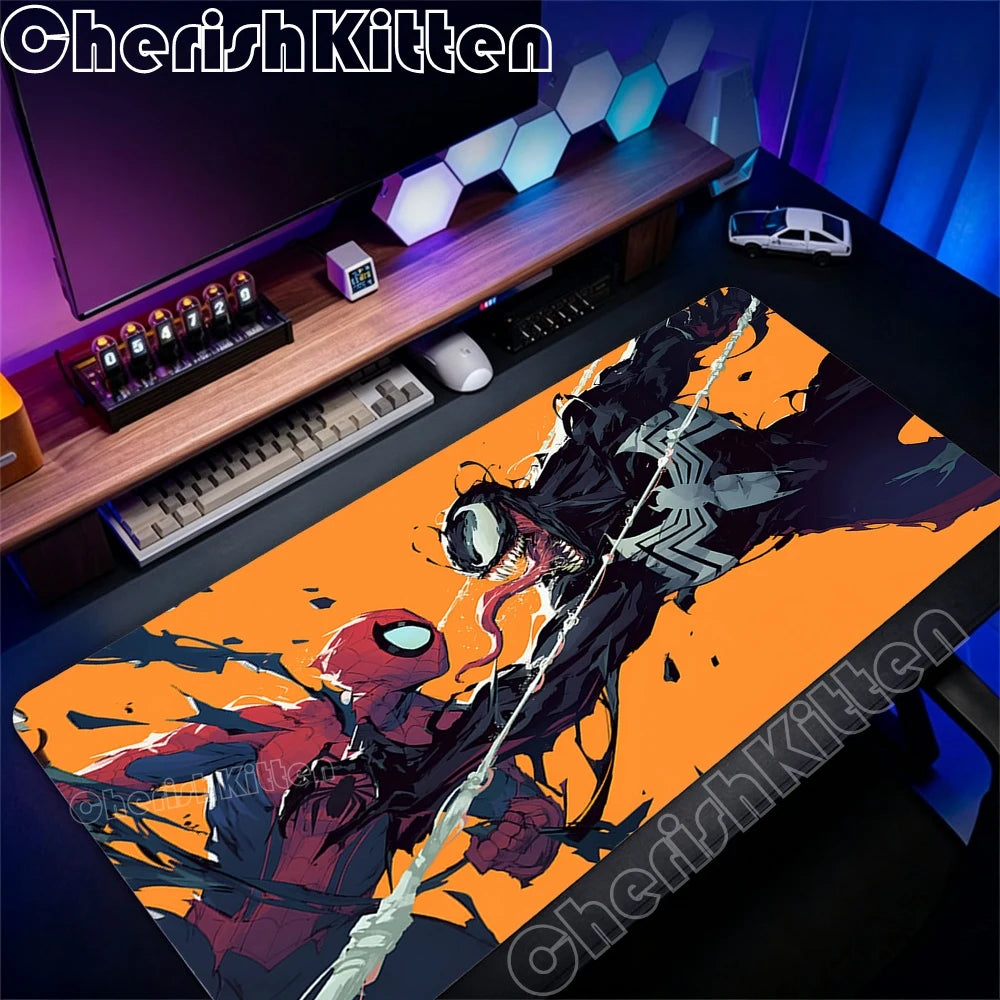 Large Game Console Mousepad Waterproof Mouse Pad Keyboard Computer Laptop Pad office Accessories XXL Marvel Venom Art Desk Mat
