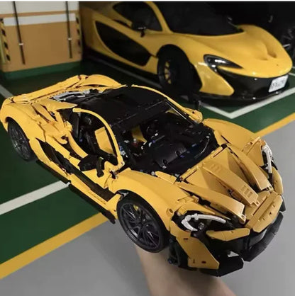 Sports Car Building Bricks Toy set
