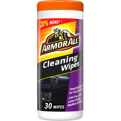 Armor All Interior Car Cleaning Wipes Car Wipes for Dirt and Dust 30 pcs