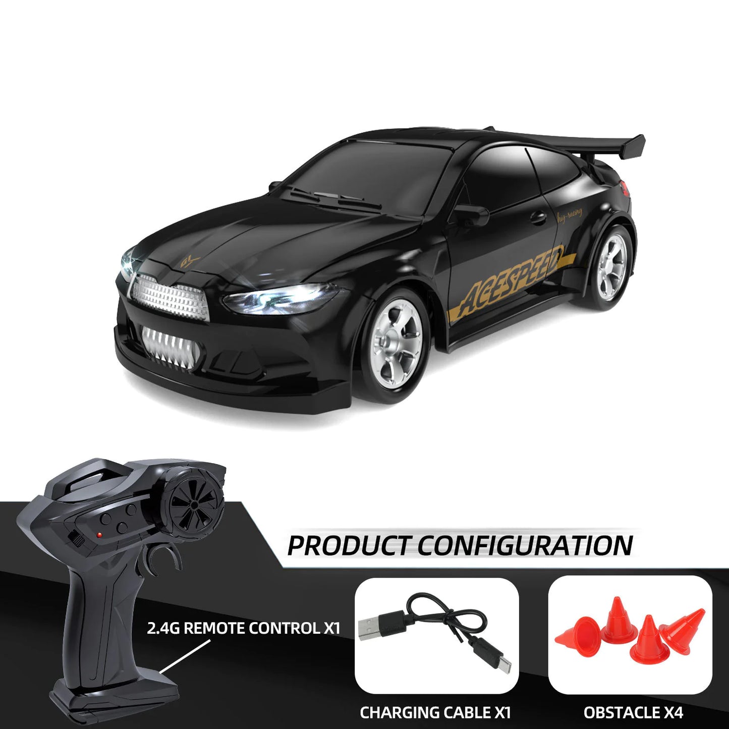 1:64 mini rc 4wd Drift Car