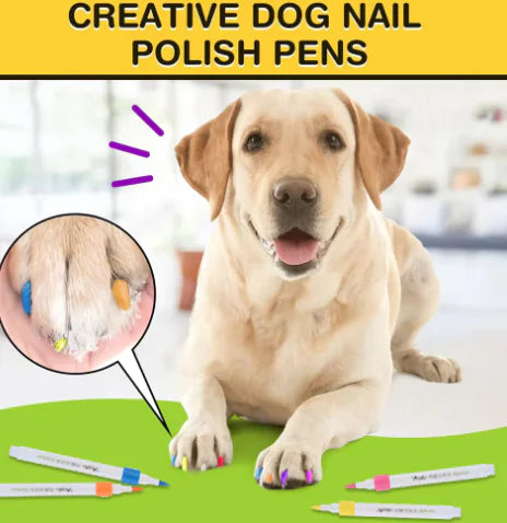 Dog Nail Polish Pen 12 colors
