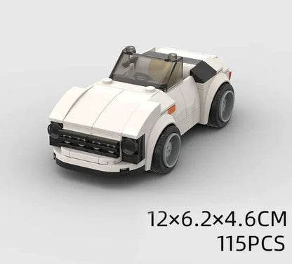 Kids Sports Car bricks building Set