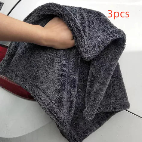 Microfiber Car Wash Towel cleaning 3 pieces