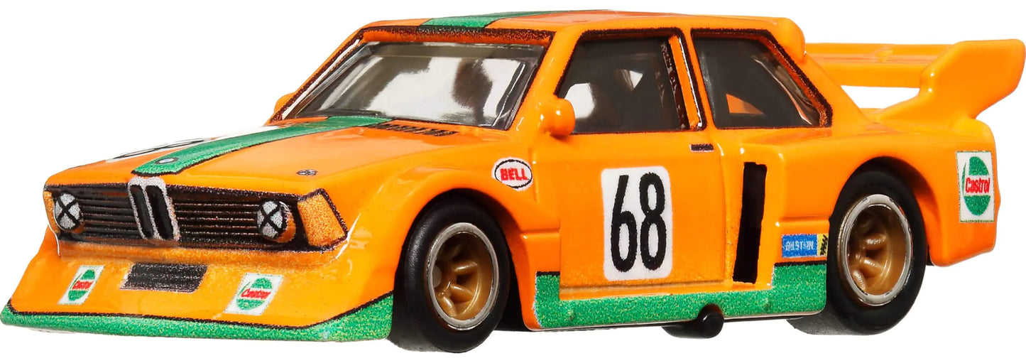 Hot Wheels Premium Car Culture Collectible Toy Car 1:64 Scale Die-Cast BMW320 Gp5 Race Day Vehicle with Real Riders Tires