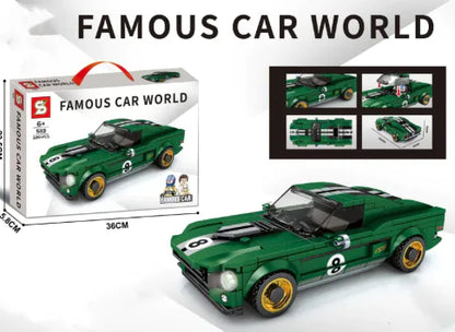 Sports Car Bricks Set