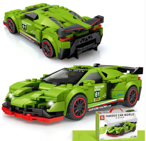 Sports Car Bricks Set