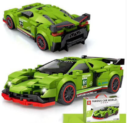 Sports Car Bricks Set