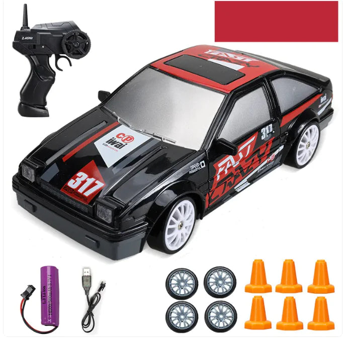 4WD Remote Control Car RC Drift Car Electric Charging Toy