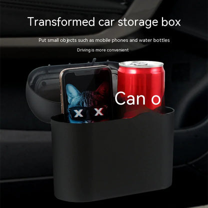 Portable Car Trash Can bin with cover