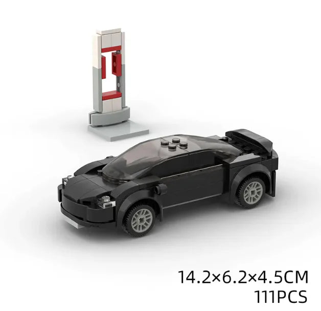 Kids Sports Car bricks building Set