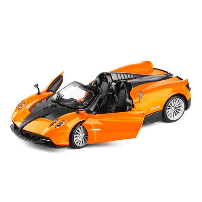 Pagani Zonda Huayra Diecast Model Car with Lights and Doors