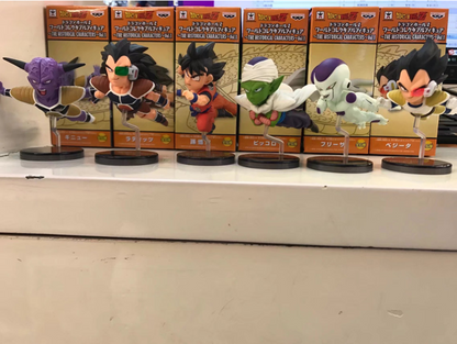 Dragon Ball Saiyan Model Box Figure set