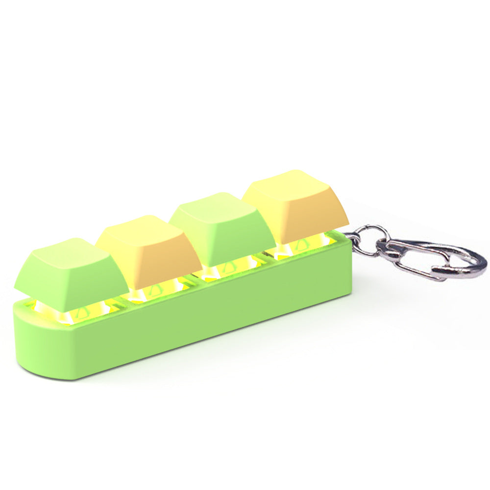 4-Key keypad chain Toy keyboard switch with 2.5m cable