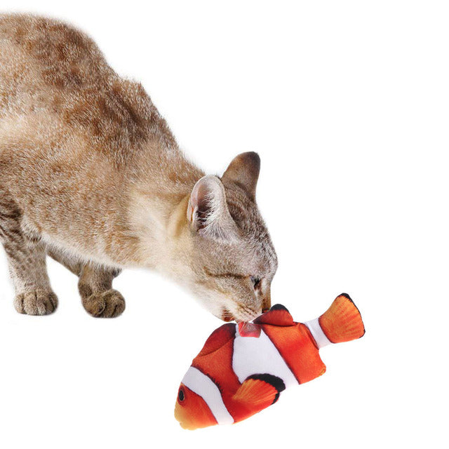 Creative Fish Shape Pet cat dog Toy 20cm