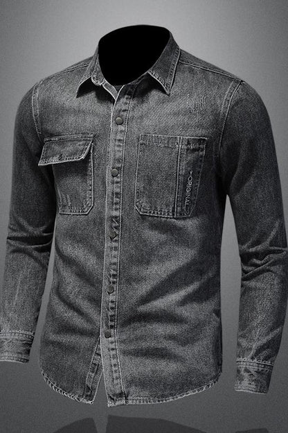 Marvel Venom Denim Shirt for Men - Stylish Fall Jacket