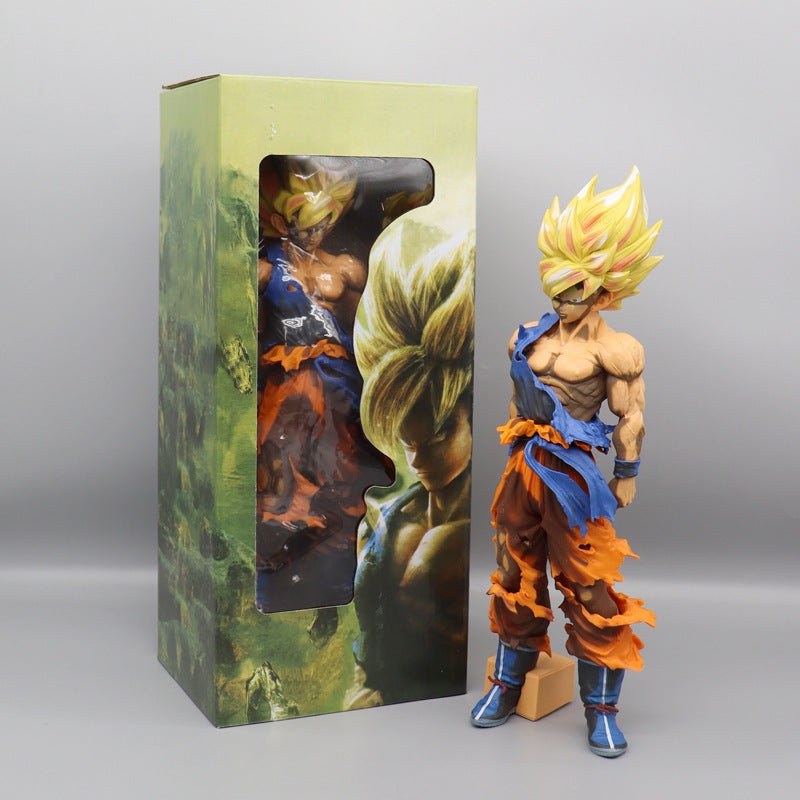 Dragon Ball Super Saiyan Action Figures - Goku & Vegeta