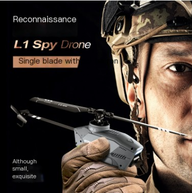 Mini Black Bee Remote Control Helicopter Drone Gift