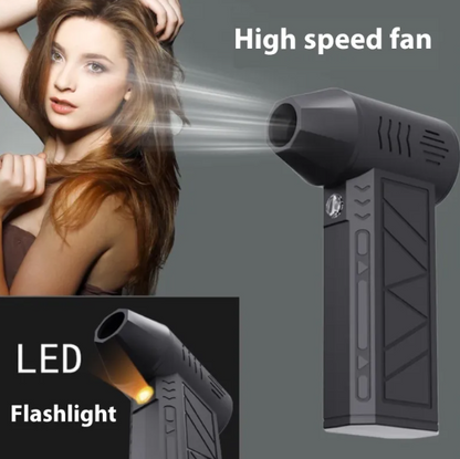 Portable USB Brushless Motor Fan USB rechargable