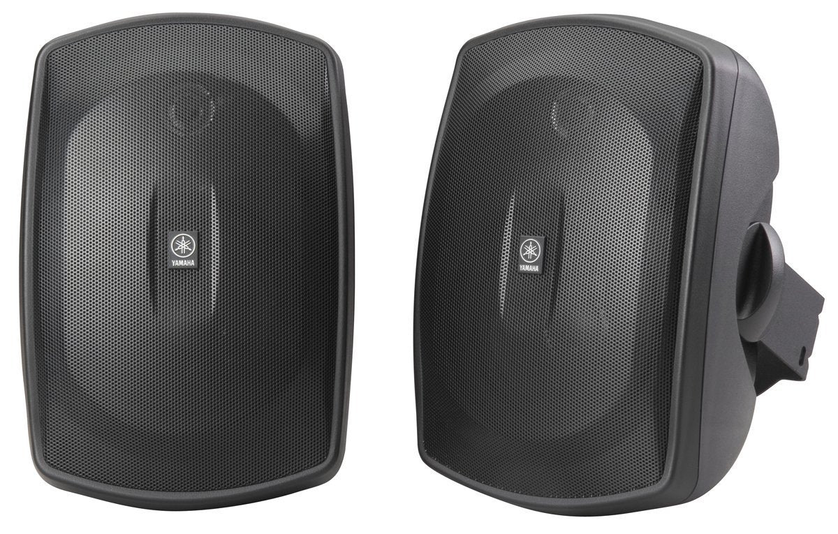 YAMAHA NS-AW190BL 2-Way Indoor/Outdoor Speakers (Pair Black)