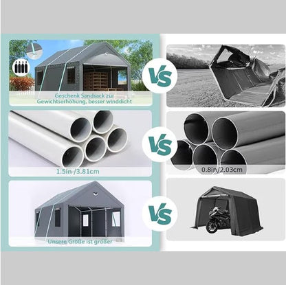 EXTRA LARGE Portable Car Tent Garage storage shelter 12X20 FT