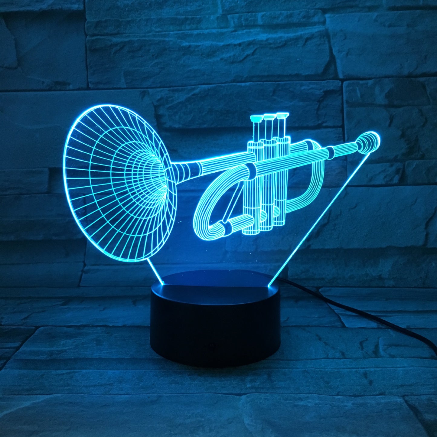 3D Guitar + other Musical instruments Model Night Light with USB and Battery