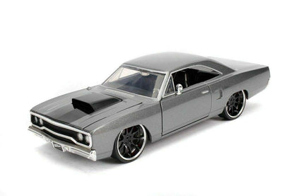 Fast & Furious 1:24 Doms 1970 Plymouth Roadrunner Die-cast Car Toys for Kids and Adults