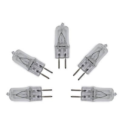 lumenivo Microwave Light Bulbs 120v 20w GY6.35 T4 and Small Appliance Replacement Bulbs Over Stove Light Bulb – Halogen Oven Light Bulb for Oven Range - Microwave Light Bulbs Under Hood - 5 Pack