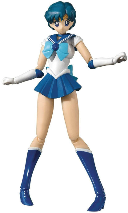 TAMASHII NATIONS - Pretty Guardian Sailor Moon - Sailor Mercury -Animation Color Edition- Bandai Spirits S.H.Figuarts Action Figure