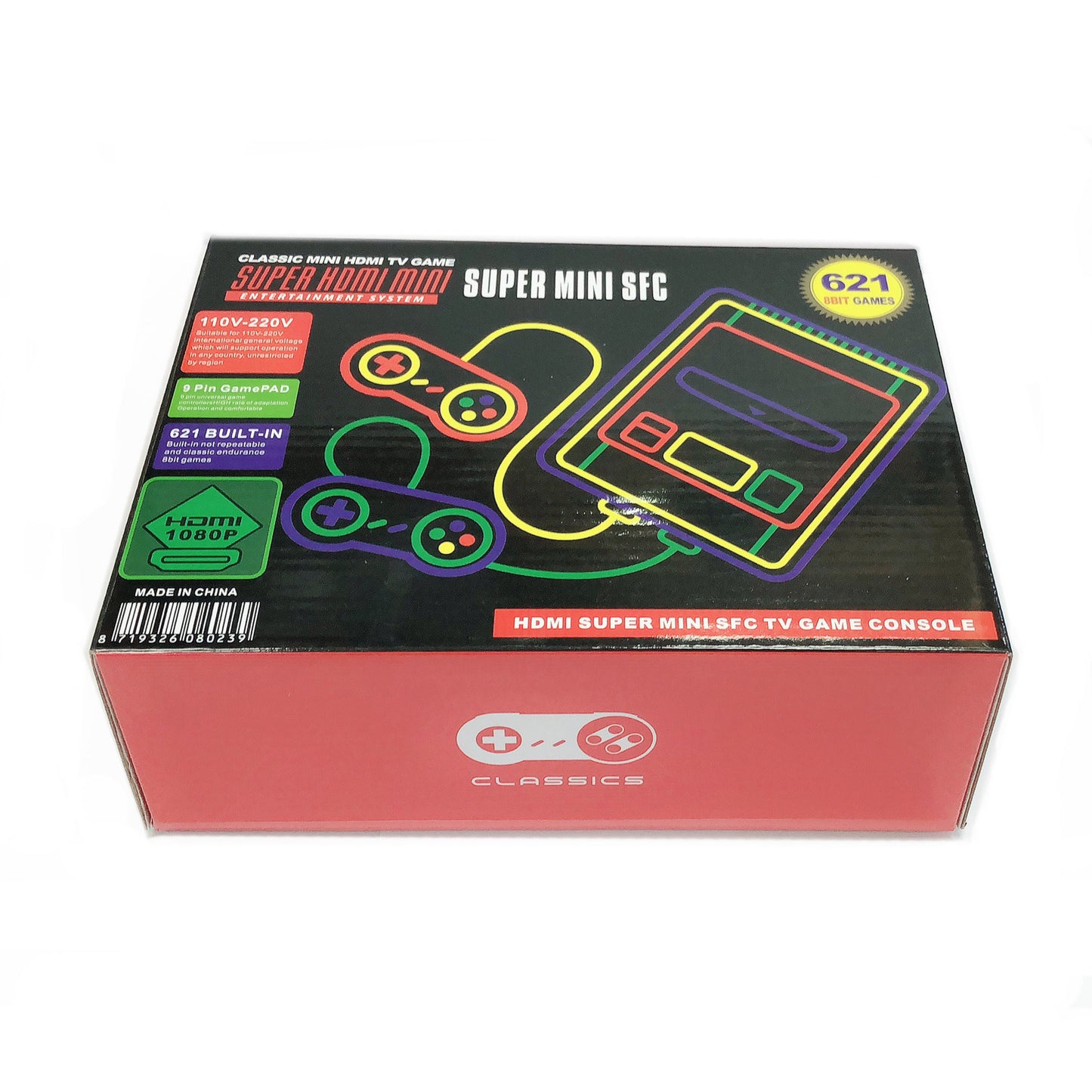 Nintendo Famicom Mini HDMI Dual Player Home Game Console