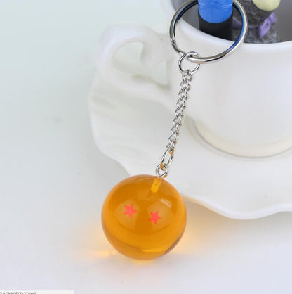 Dragon Ball Keychain Creative Pendant 1-7 dragon Star Balls