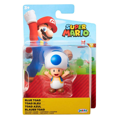 SUPER MARIO 2.5 Blue Toad Mini Figure