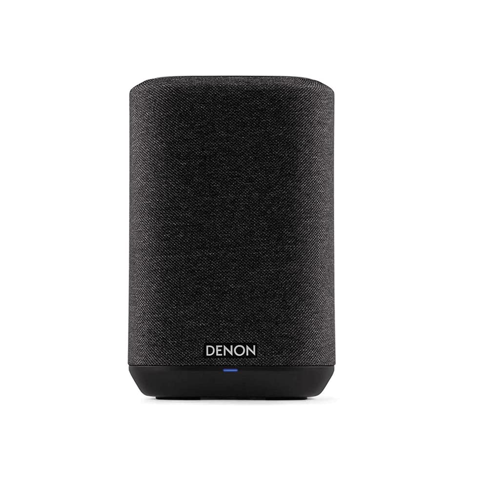 Denon Home 150 Wireless Smart Speaker – Compact Design Wi-Fi & Bluetooth HEOS Built-in Alexa Built-in Siri & AirPlay 2 Spotify Connect Multi-Room Support Black