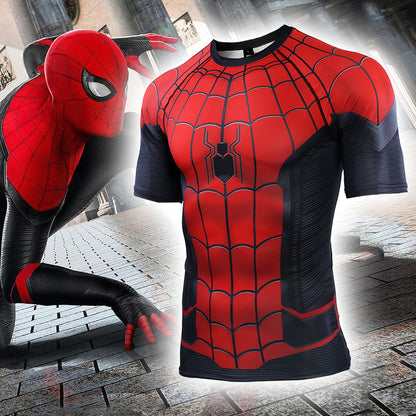SpiderMan 2 Costume T-Shirt - Marvel Short Sleeve