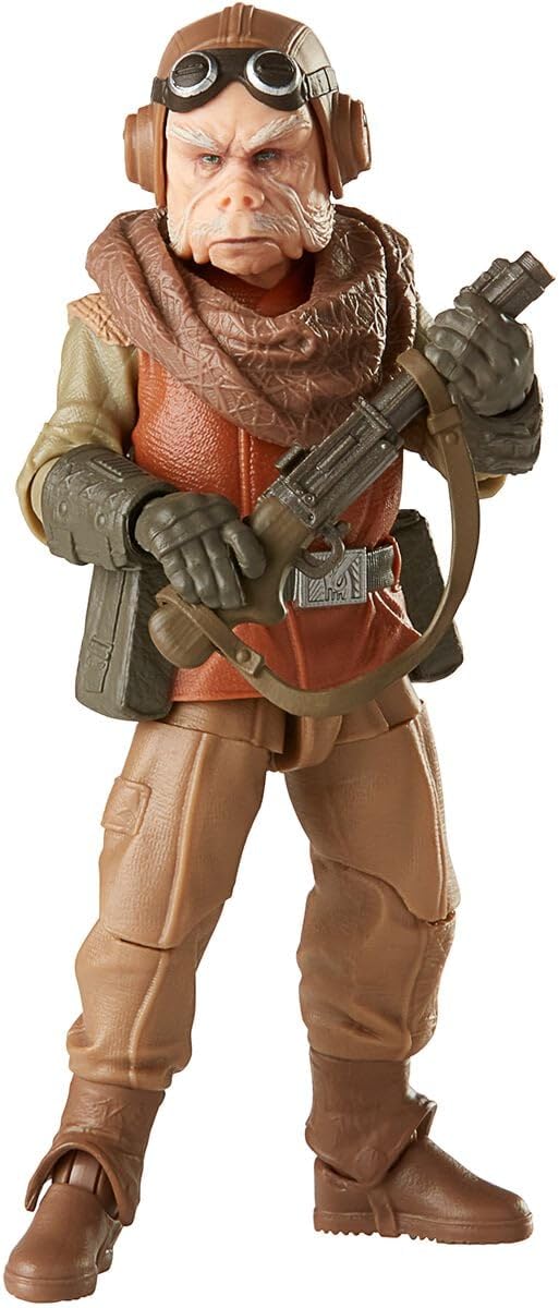 STAR WARS The Black Series Kuiil Toy 6-Inch Scale The Mandalorian Collectible Action Figure Toys for Kids Ages 4 and Up