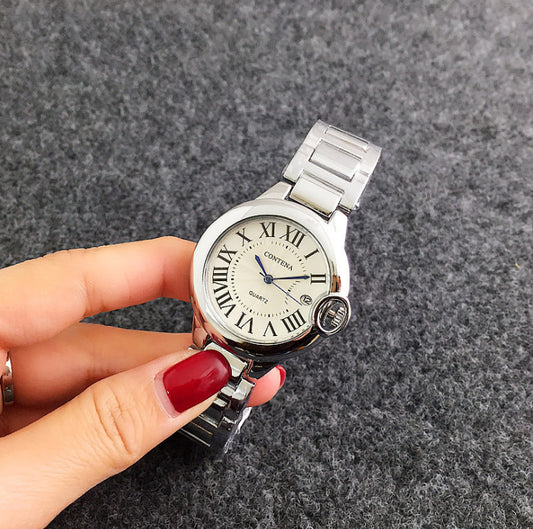 Quartz Women's Diamond Face Fashion Watch
