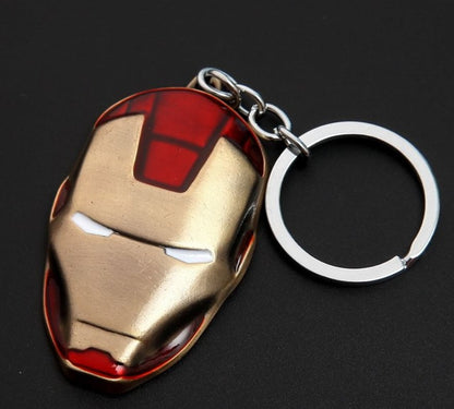 Avengers Marvel + DC Keychain - Spiderman Ironman captain Batman
