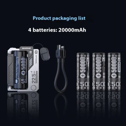 Cartridge Style Power Bank Type-C 5000MAH / BATTERY USB