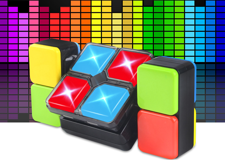 Versatile Music Tetris Cube Game