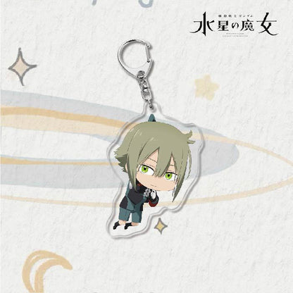 Acrylic Keychain - Mobile Suit Gundam Witch from Mercury