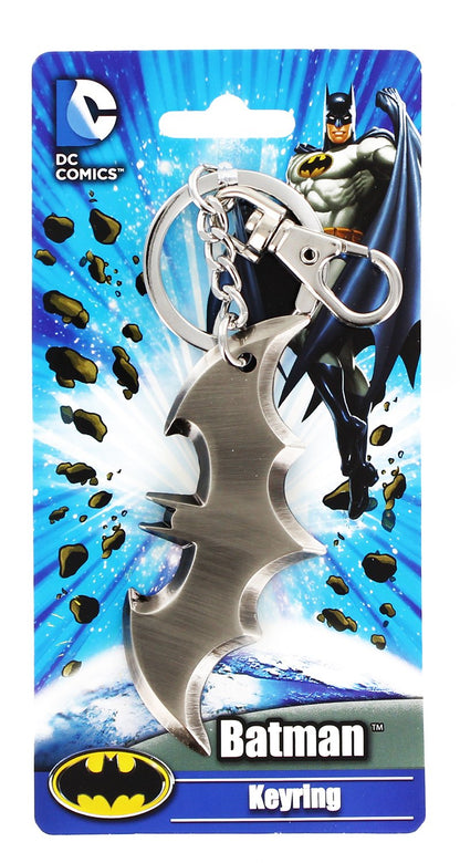 DC Comics Batman Logo Weapon Pewter Key Ring
