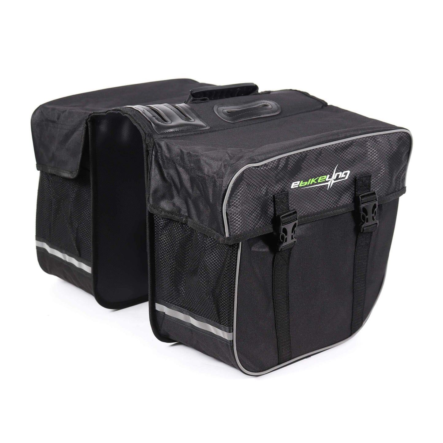 EBIKELING Bike Rack Bag - 28L Waterproof and Reflective Stripe Bike Bags for Bicycles Rear Rack Durable Rear Bike Rack Bag Perfect Bike Bag & eBike Bag for Secure Storage