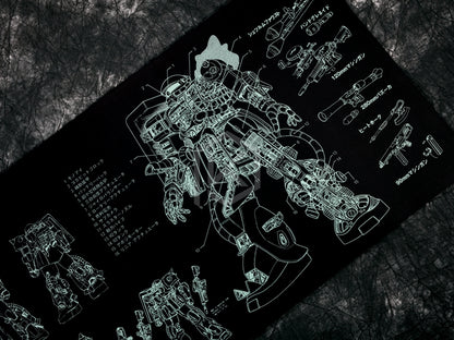 Gundam Oversized Non-Locked Edge Mouse Pad