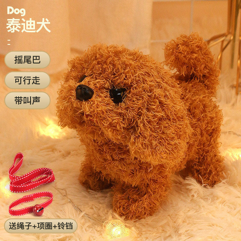Electric Plush Dog Toy - Realistic Talking Husky