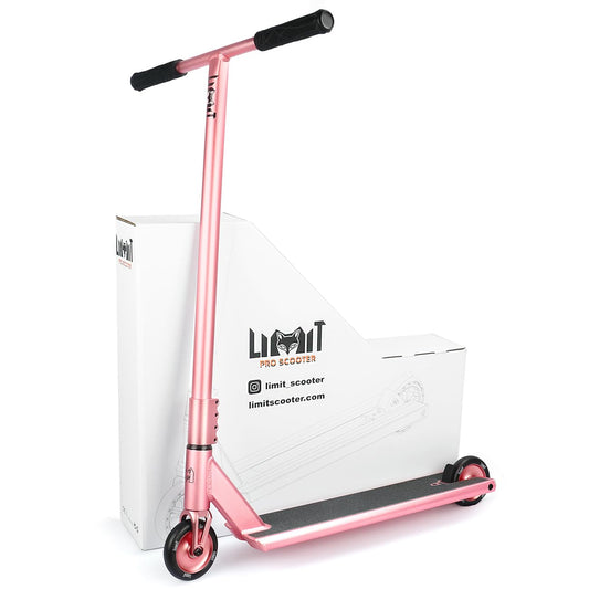 Limit LMT71AZ Pro Street Scooters with Boxed Ends Best Freestyle BMX Stunt Scooter Perfect for Tall Adults and Teens Intermediate or Advanced Trick Scooter Riders.