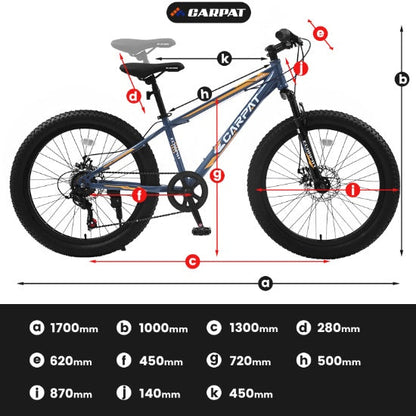 Mountain Dirt Bikes 24inch