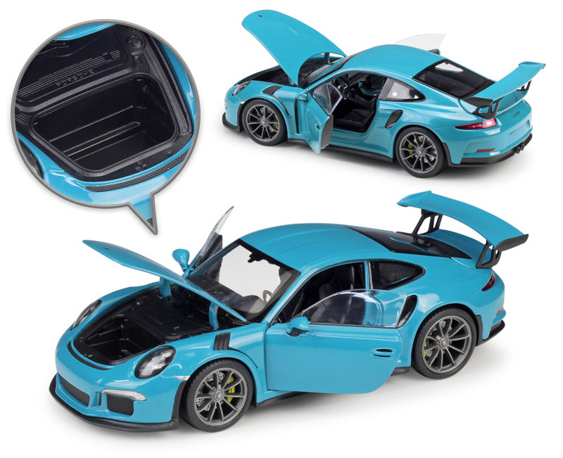 WELLY 1:24 Porsche GT3 RS Alloy Model Car Toy