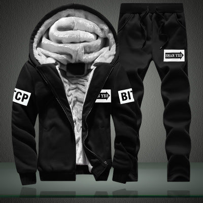 Youth and Adult Casual Hoodie Two-Piece Set